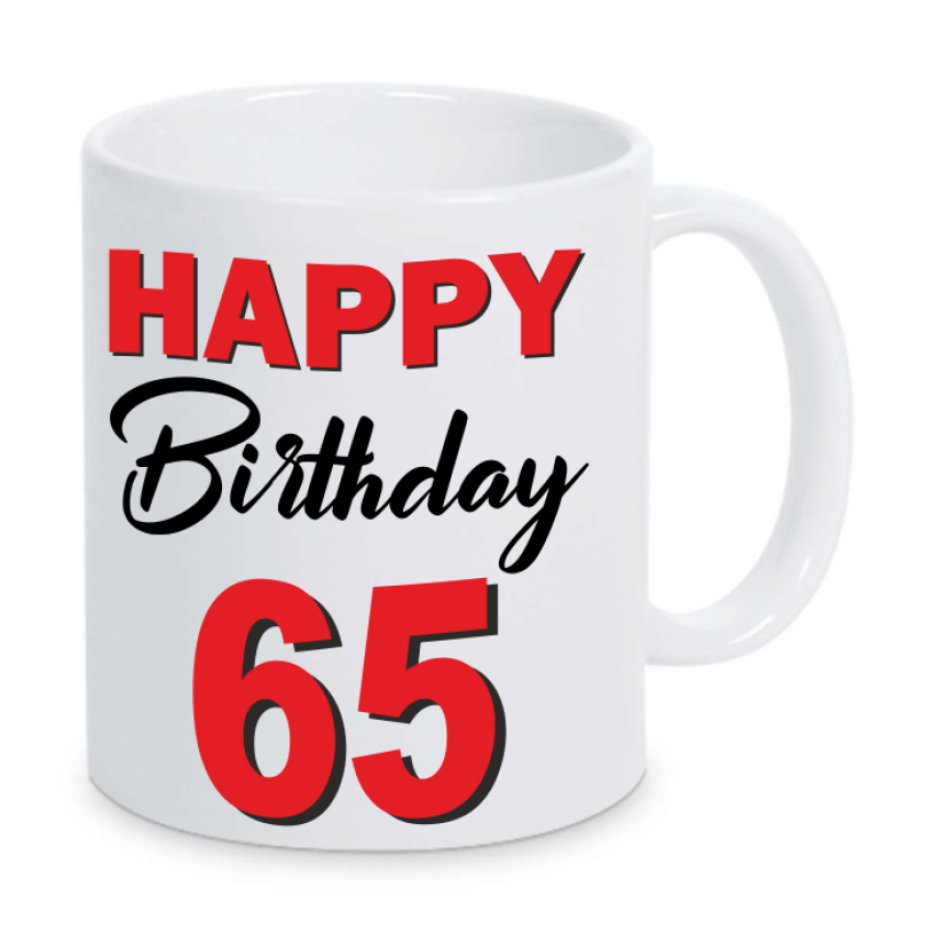Geburtstag Happy Birthday 65